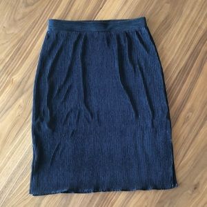 Ann Taylor Factory Skirt, Black, Size 2P